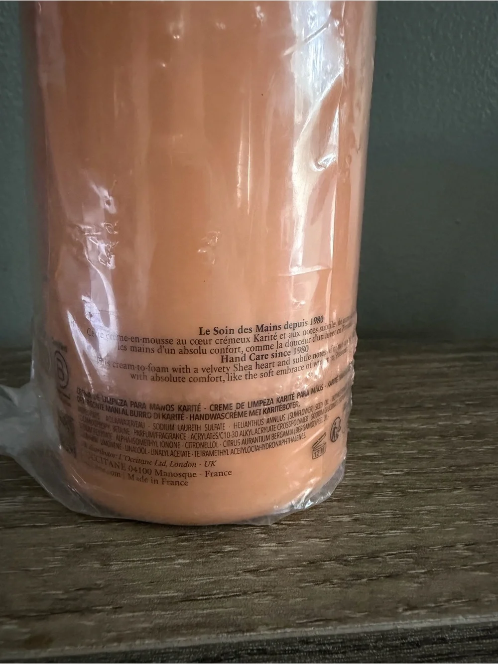 L'OCCITANE La Mousse Karité Shea Cream Hand Wash